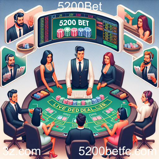 Cassino Ao Vivo na 5200Bet: A Experiência de Jogo em Tempo Real